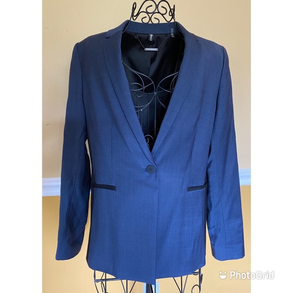 Ellie Tahari color block classic blazer - Picture 1 of 11
